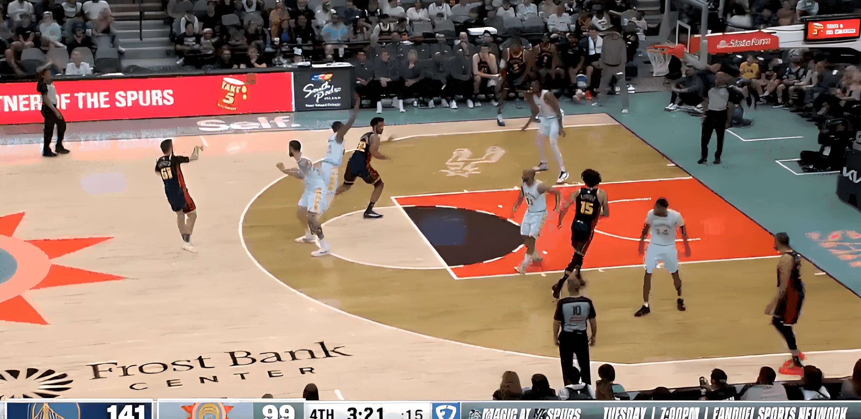 勇士大胜圣安东尼奥马刺，取得三连胜